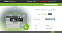 Desktop Screenshot of calcioscout.com